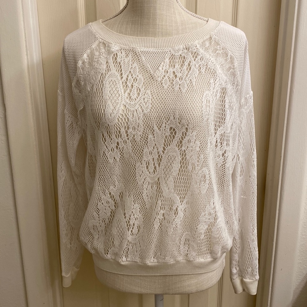 WHBM pointelle top